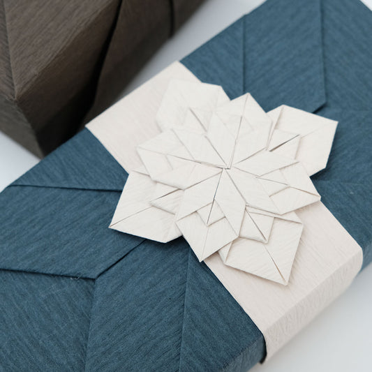Gift Wrapping Ideas | Gift Box Packing + Flower Origami Tutorial